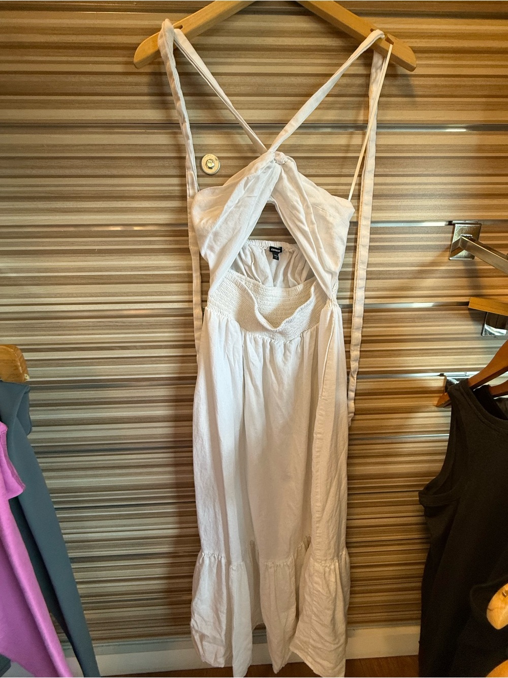 Express White Sundress